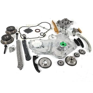 Timing Chain Kit VCT Selenoid Actuator Gear w/ Water Pump for GM 2.2 2.4L Ecotec - Foto 1 di 12
