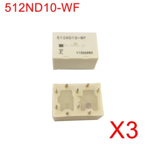 3 pz nuovo e originale 512ND10-WF FUJITSU 512ND10-W1 DIP-9 doppio relè per automotive - Foto 1 di 4