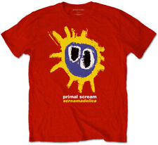 Primal Scream 'Screamadelica' (Rot) T-Shirt - NEU & OFFIZIELL!