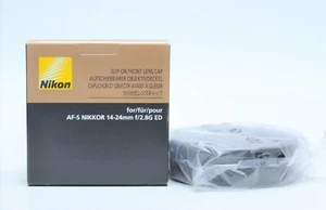 Nikon OEM LC-1424 Slip-on Front Lens Cap for AF-S Nikon 14-24mm f/2.8G ED Lens - Picture 1 of 3