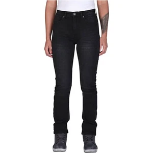 Damen Motorrad Hose 40 - Modeka Edda Lady Lederjeans - soft wash black - Bild 1 von 7
