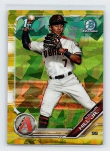 Bowman Draft 2019 - Sapphire Glenallen Hill Jr. #BDC-167 refractor (RC) dorado/15 - Imagen 1 de 2