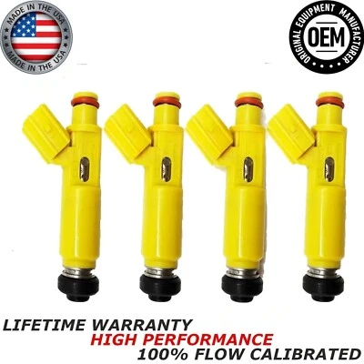 4x nuevos inyectores de combustible Denso 2002 2003 Toyota Camry Solara Highlander 23250-0H010 Foto 1 de 4