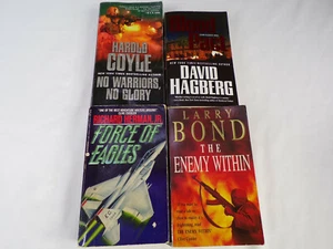 David Hagberg, Harold Coyle, Larry Bond, Richard Herman, Great Lot 4 Paperbacks. - Picture 1 of 3