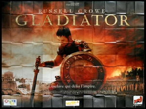 GLADIATOR Affiche Cinema 400 x 300 cm Movie Poster Ridley Scott Russell Crowe - Imagen 1 de 1