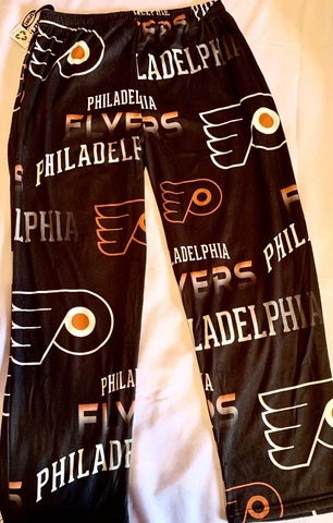 Philadelphia Flyers Mens NHL Black Concepts Pajama Lounge Pants Size L Large Cover