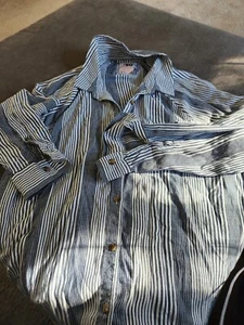 Lote de 3 camisas para mujer Gap And SO medianas a cuadros abotonadas manga larga - Imagen 1 de 8