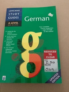 German Longman Study Guides A-Level+AS Level 1997 Paperback - Picture 1 of 14