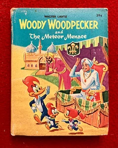 1967 Big Little Book 'Woody Woodpecker & The Meteor Menace' de Don Christensen - Imagen 1 de 9