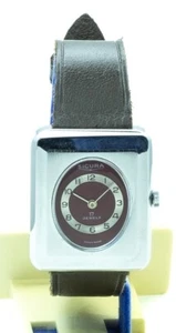 RARE VINTAGE SICURA 47 Mechanical Swiss WATCH Bettlach 1970's NEW OLD STOCK NOS - Picture 1 of 8