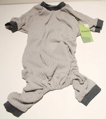 Fitwarm Dog Pajamas Jumpsuit Clothes Lightweight 18" Back Length - Image 1 of 4