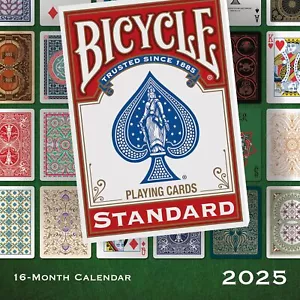 TARJETAS BICICLETA ARTE - CALENDARIO DE PARED 2025 - NUEVO - 915966 - Imagen 1 de 2