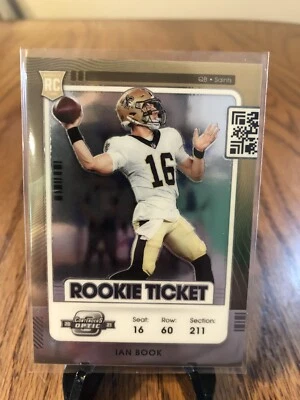 2021 Panini Contenders Optic Ian Book ( Saints / Eagles ) Rookie Ticket #67 - Image 1 of 2