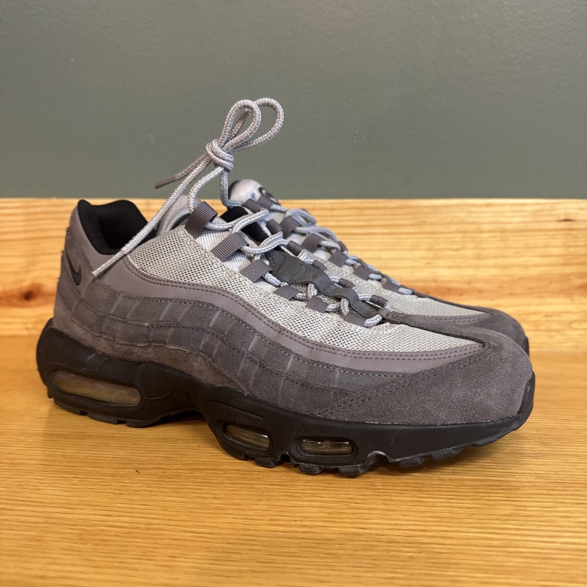 Nike Air Max 95 Essential Black Grey for Sale | Authenticity Nike Air Max 95 Essential Black Grey for Sale | Authenticity