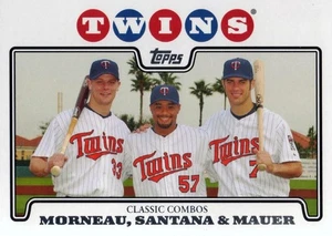Joe Mauer 2008 Topps Baseball #287-Minnesota Twins - Picture 1 of 2
