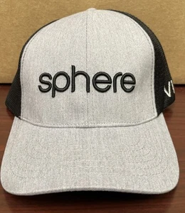 Las Vegas Sphere VIP Gray Black SnapBack Hat Cap Mesh Concert Sports Venue NWOT - Picture 1 of 5