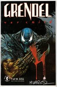 GRENDEL WAR CHILD #1 (1992)- SIGNED BY CREATOR MATT WAGNER- NO COA- DARK HORSE - Picture 1 of 2