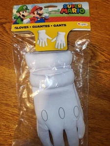 Disguise Boys Nintendo Super Mario Brothers Child Gloves, One Size Costume - Picture 1 of 4