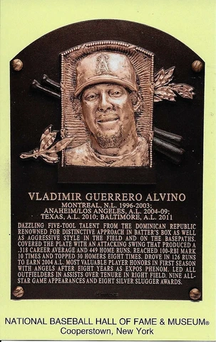 Baseball HOF Plaque Postcards Postmarked on Induction Day 1993-Present You pick Cover