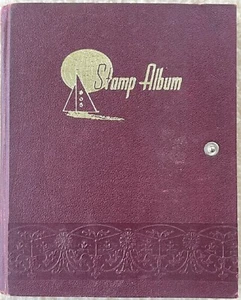 SMALL 18 PAGE ALBUM CONTAINING PRE-DECIMAL, DECIMAL & INTERNATIONAL STAMPS USED - Picture 1 of 24