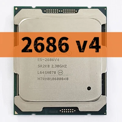 Intel Xeon E5-2686 v4 SR2K8 2.3GHz 18 Cores 36T LGA2011-3 Server CPU Processor - Image 1 of 3
