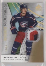 2019 SP Game Used Gold Spectrum Premium Materials /65 Alexandre Texier Rookie RC