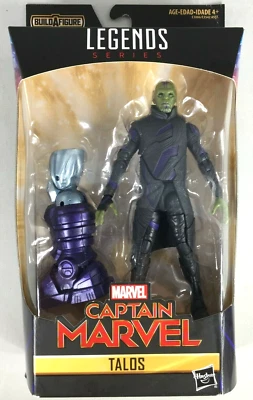 Figura de acción Marvel Legends Talos 6 pulgadas con Kree Sentry construir una figura 2018 Foto 1 de 4