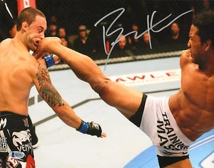 Benson Henderson Signed 11x14 Photo BAS Beckett COA UFC 144 150 vs Frankie Edgar - Picture 1 of 5