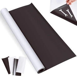 24 Inch X 10 Feet, 25 Mil Blank White Surface Magnet Sheets Magnetic Roll Printa - Picture 1 of 7