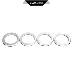 ID=56.1, OD=73.1 (4 piece / Lot) For Subaru Impreza Front + Rear Wheel Hub Rings - Picture 1 of 12