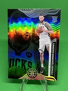 2021-22 Panini ILLUSIONS EMERALD green Rookie Card #196 Sandro Mamukelashvili - Picture 1 of 3