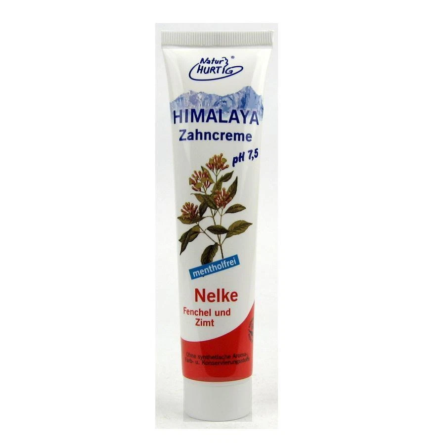 Natur Hurtig Himalaya Zahncreme Nelke Fenchel Zimt 3 x 75 ml