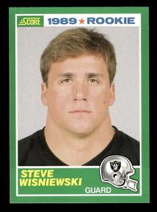 1989 Score #254 Steve Wisniewski NM or Better - Picture 1 of 2