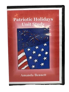 Patriotic Holidays Unit Study by Amanda Bennett CD~Memorial Flag Independence - Picture 1 of 5
