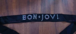 Vintage 1987 Bon Jovi Stirnband Schal Stirnband Bandana schneller kostenloser Versand - Bild 1 von 4