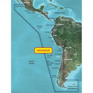 Bluechart g2 South America West Coast Map Card HXSA002R for compatibles - Bild 1 von 2
