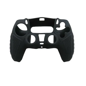 Fits PS5 Controller Silicone Grip Black Case Non Slip Cover Accessories - Picture 1 of 7
