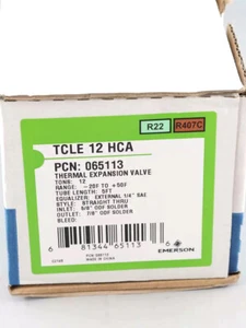 EMERSON TCLE 12 HCA TCLE12HCA Thermo Expansion Valve New - Picture 1 of 4
