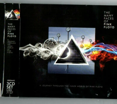 Many Faces Of Pink Floyd (CD) 3 CD'S YES.THE DOORS,DEEP PURPLE,KING CRIMSON,ASIA - Image 1 of 4