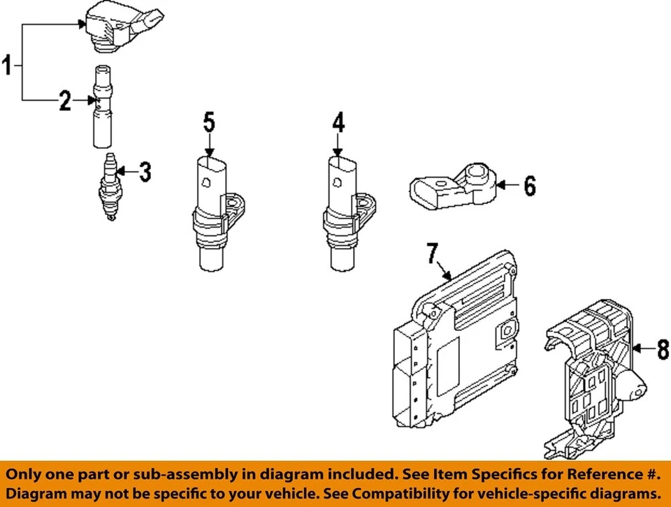 VOLKSWAGEN OEM 18-21 Arteon Electrical Ignition System-Spark Plug 06K905601L - Image 1 of 1