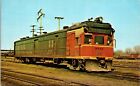 Postcard~Burlingto Railroad Diesel Rail Motor Car 9841~Doodlebug
