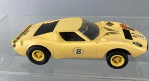 VINTAGE SCALEXTRIC C17 LAMBORGHINI MUIRA IN YELLOW SLOT CAR UNTESTED *VINTAGE* - Picture 1 of 5