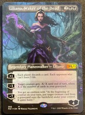 MTG Core Set 2021 282 Liliana, Waker of the Dead foil extended art