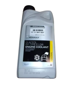 Renault Genuine Dacia Antifreeze Coolant 1L GLACEOL RX type E LDR 7711947057 - Picture 1 of 8