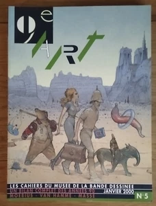9e ART ( les cahiers du musée de la bande dessinée ) n°5  ,  01/2000 - Picture 1 of 2