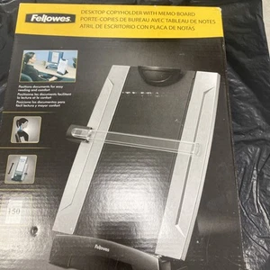 Fellowes CRC80332 Desktop Copy Holder A4 Brand New In Box Office Stationery - Photo 1/1