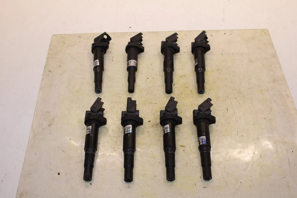 2010-2012 BMW 750Li xDrive 4.4L Direct Ignition Coil Set of 8 12135A06753 OEM - Image 1 of 4