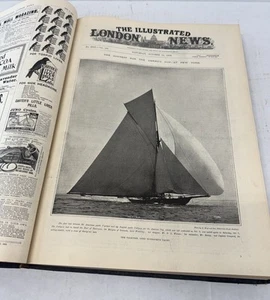 Illustrated London News 1893 Bound Volume: America's Cup - Matabili War - Picture 1 of 18