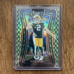 2024 Panini Select Mason Crosby Dragon Scale Prizm Suite Level /81 Packers - Bild 1 von 2