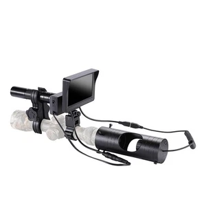 Night Vision Monocular with LE-032 Rangefinder 700m 4.3" Display 200m IR - Picture 1 of 10